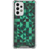 Black & Green Galaxy A53 5G Clear Case
