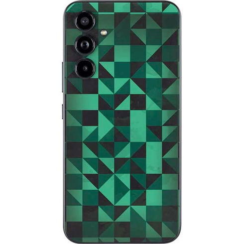 Black & Green Galaxy A54 5G Skin