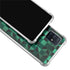 Black & Green Galaxy A71 5G Clear Case