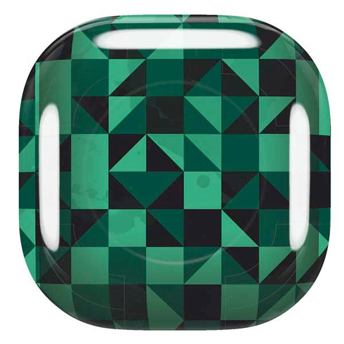 Black & Green Galaxy Buds Live Skin