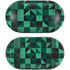 Black & Green Galaxy Buds Skin