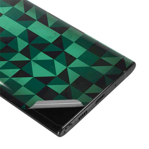 Black & Green Galaxy Note 10 Skin