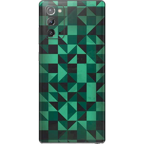 Black & Green Galaxy Note20 5G Skin