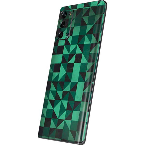 Black & Green Galaxy Note20 5G Skin