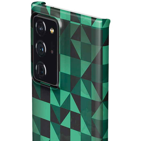 Black & Green Galaxy Note20 Ultra 5G Lite Case
