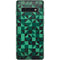 Black & Green Galaxy S10 Skin