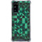 Black & Green Galaxy S20 FE Clear Case