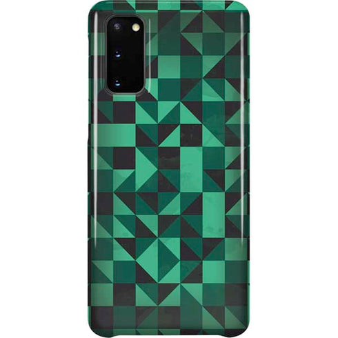 Black & Green Galaxy S20 Lite Case
