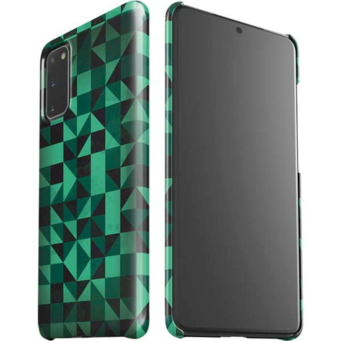 Black & Green Galaxy S20 Lite Case
