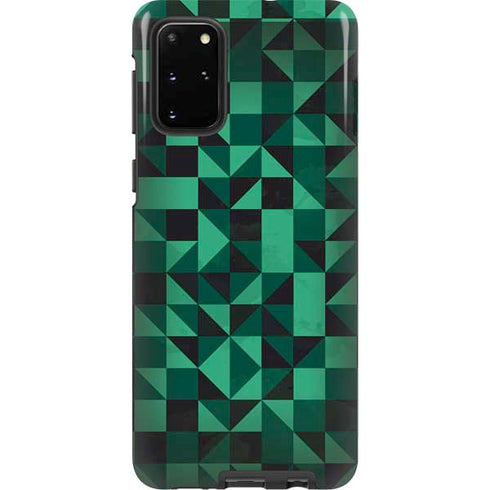 Black & Green Galaxy S20 Plus Pro Case
