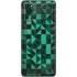 Black & Green Galaxy S20 Skin