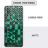 Black & Green Galaxy S20 Skin