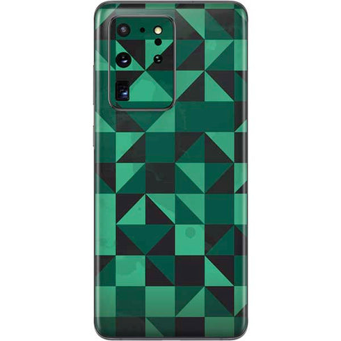 Black & Green Galaxy S20 Ultra 5G Skin