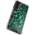 Black & Green Galaxy S21 FE Clear Case