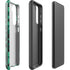 Black & Green Galaxy S21 FE Pro Case