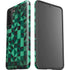 Black & Green Galaxy S21 FE Pro Case
