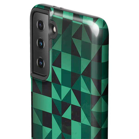 Black & Green Galaxy S21 Plus 5G Pro Case