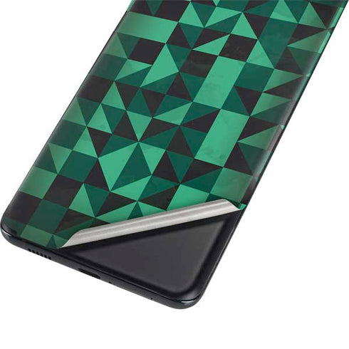 Black & Green Galaxy S21 Plus 5G Skin