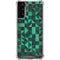 Black & Green Galaxy S22 Plus Clear Case