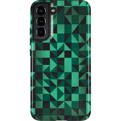 Black & Green Galaxy S22 Plus Pro Case
