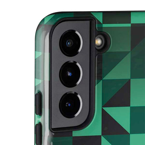 Black & Green Galaxy S22 Plus Pro Case