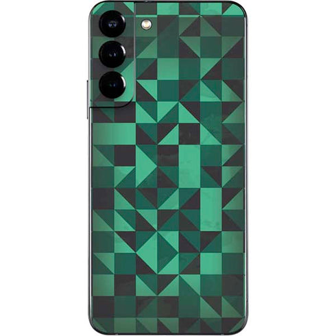 Black & Green Galaxy S22 Plus Skin