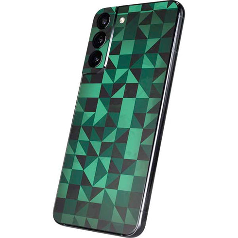 Black & Green Galaxy S22 Plus Skin