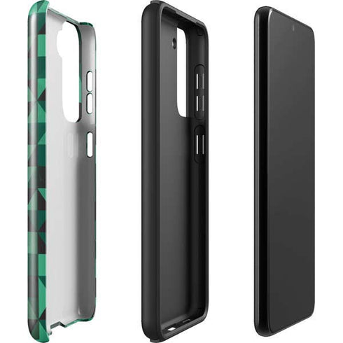 Black & Green Galaxy S22 Pro Case