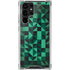 Black & Green Galaxy S22 Ultra Clear Case