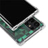 Black & Green Galaxy S22 Ultra Clear Case