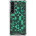 Black & Green Galaxy S23 Clear Case