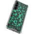 Black & Green Galaxy S23 FE Clear Case
