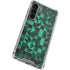 Black & Green Galaxy S23 Plus Clear Case