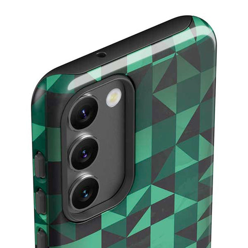 Black & Green Galaxy S23 Plus Pro Case