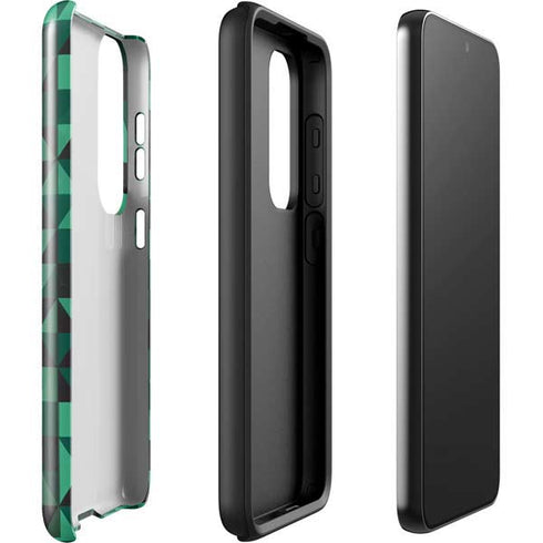 Black & Green Galaxy S23 Plus Pro Case