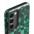 Black & Green Galaxy S23 Pro Case