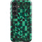 Black & Green Galaxy S24 Impact Case