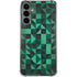 Black & Green Galaxy S24 Plus Clear Case