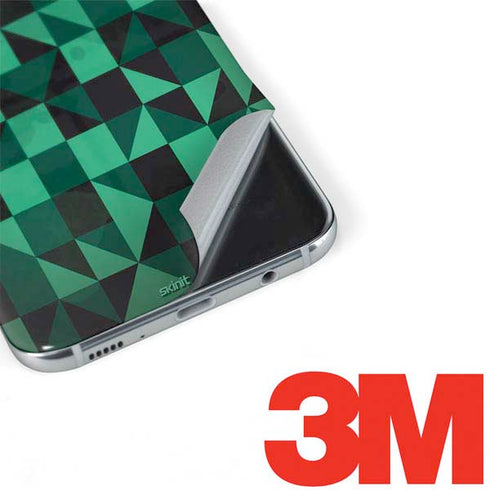 Black & Green Galaxy S8 Skin