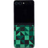 Black & Green Galaxy Z Flip5 5G Skin