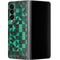Black & Green Galaxy Z Fold4 5G Skin