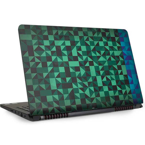 Black & Green Dell Inspiron Skin