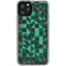 Black & Green iPhone 11 Pro Clear Case