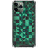 Black & Green iPhone 11 Pro Max Clear Case