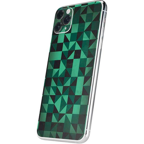 Black & Green iPhone 11 Pro Max Skin