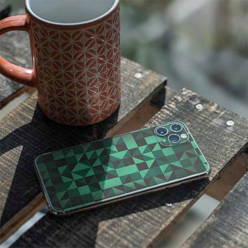 Black & Green iPhone 11 Pro Max Skin