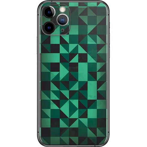 Black & Green iPhone 11 Pro Skin