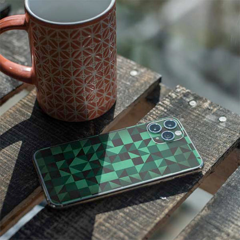 Black & Green iPhone 11 Pro Skin