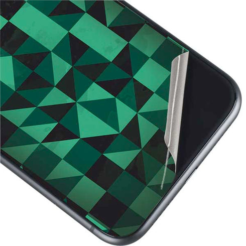 Black & Green iPhone 11 Skin
