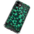 Black & Green iPhone 12 Clear Case